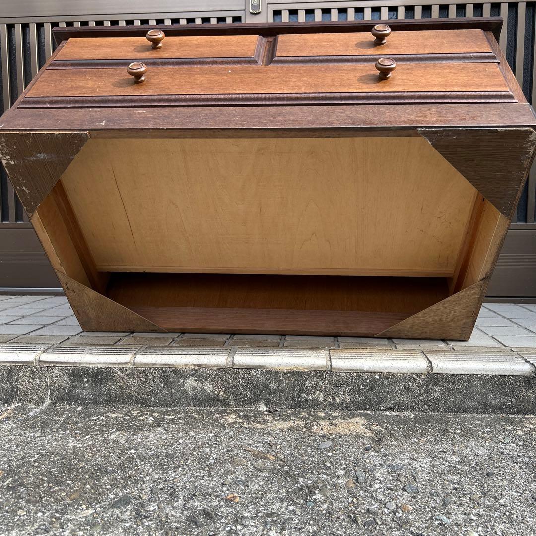 【アンティーク】和家具　ライティングディスク　簿記机
