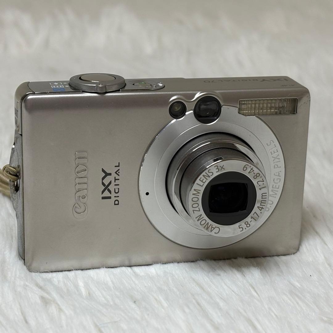 Canon カメラ　IXY 70 PC1193 充電器　箱 コンデジ　動作品