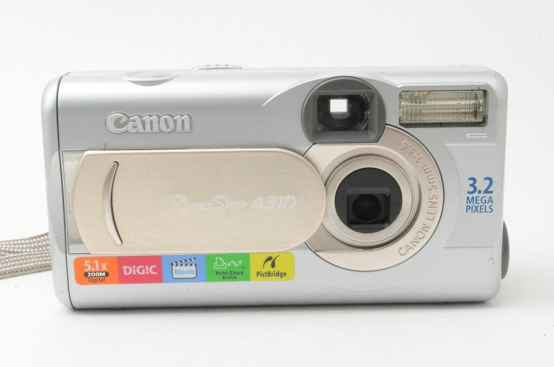 ★美品★Canon PowerShot パワーショット A310 単三電池駆動