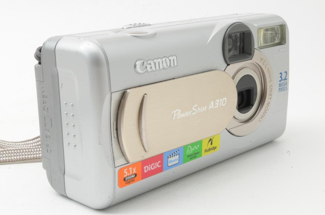 ★美品★Canon PowerShot パワーショット A310 単三電池駆動