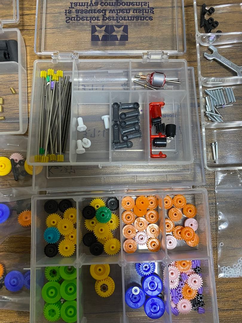 ミニ四駆セット 車体、パーツ、工具、治具 概要見てもらえると助かります。