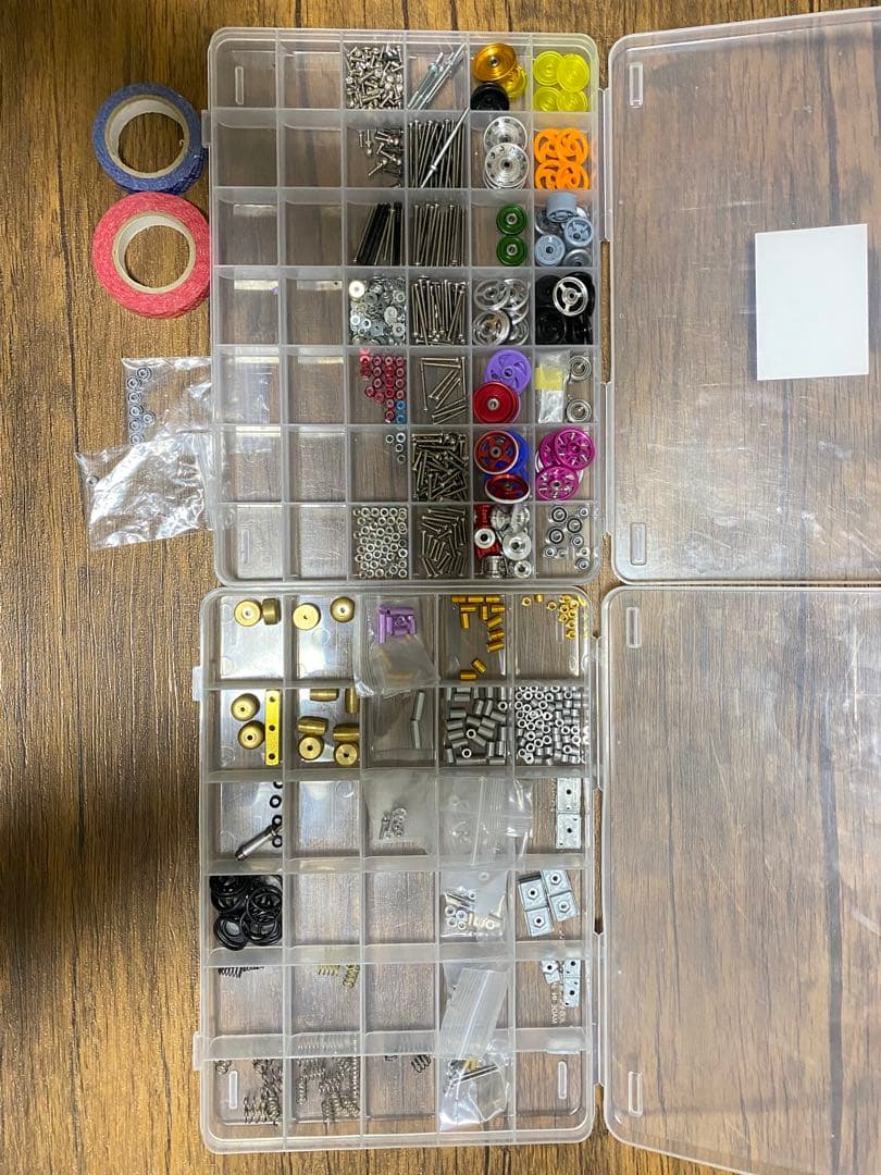 ミニ四駆セット 車体、パーツ、工具、治具 概要見てもらえると助かります。