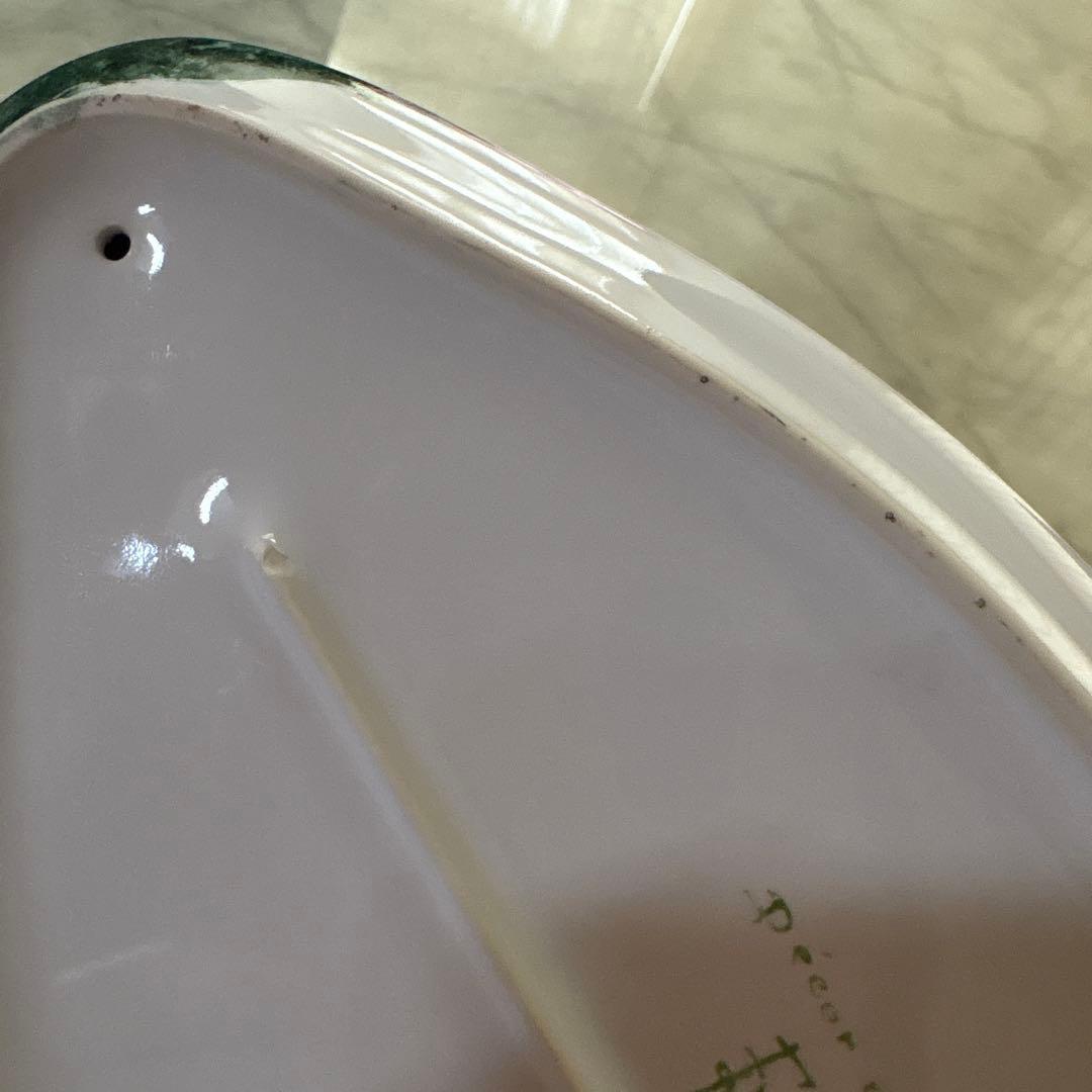 フランス　ヴィンテージ　フォアグラプレート　トレイ　水鳥