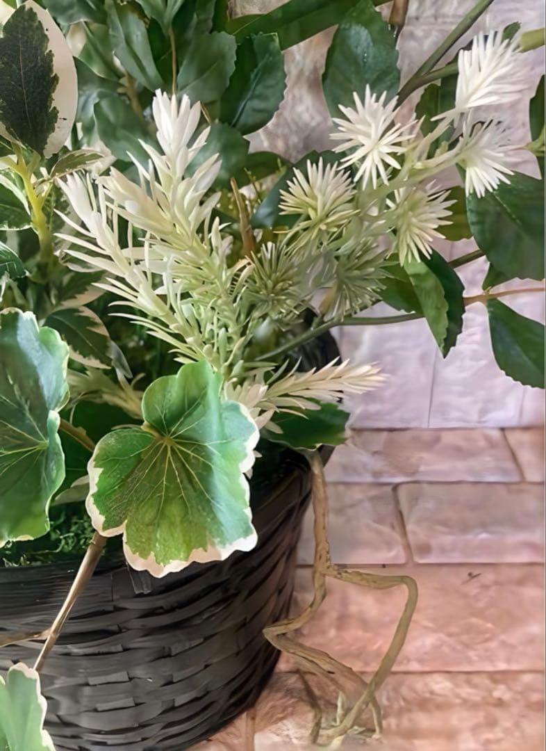 光触媒　人工観葉植物　ウォールグリーン　フェイクグリーン　マッサンアレンジ865