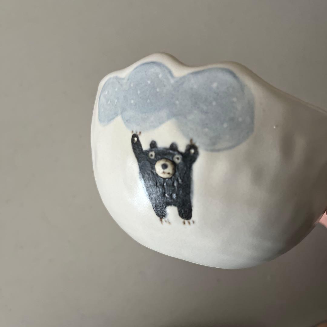 古澤彩　作家もの　カップ　ボウル　鉢　うさぎ
