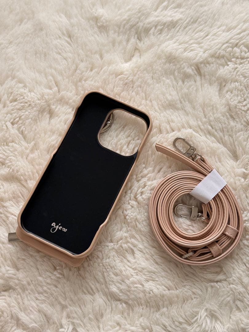 iPhoneアクセサリー ajew iphone 16 pro beige