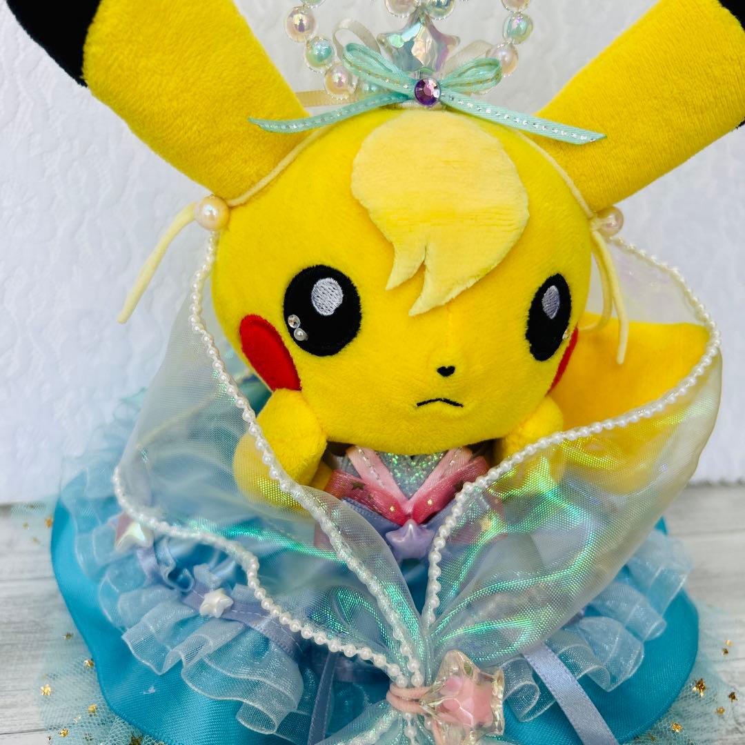 nana♡商品 マイピカチュウ用　ハンドメイドコスチューム　七夕ドレス