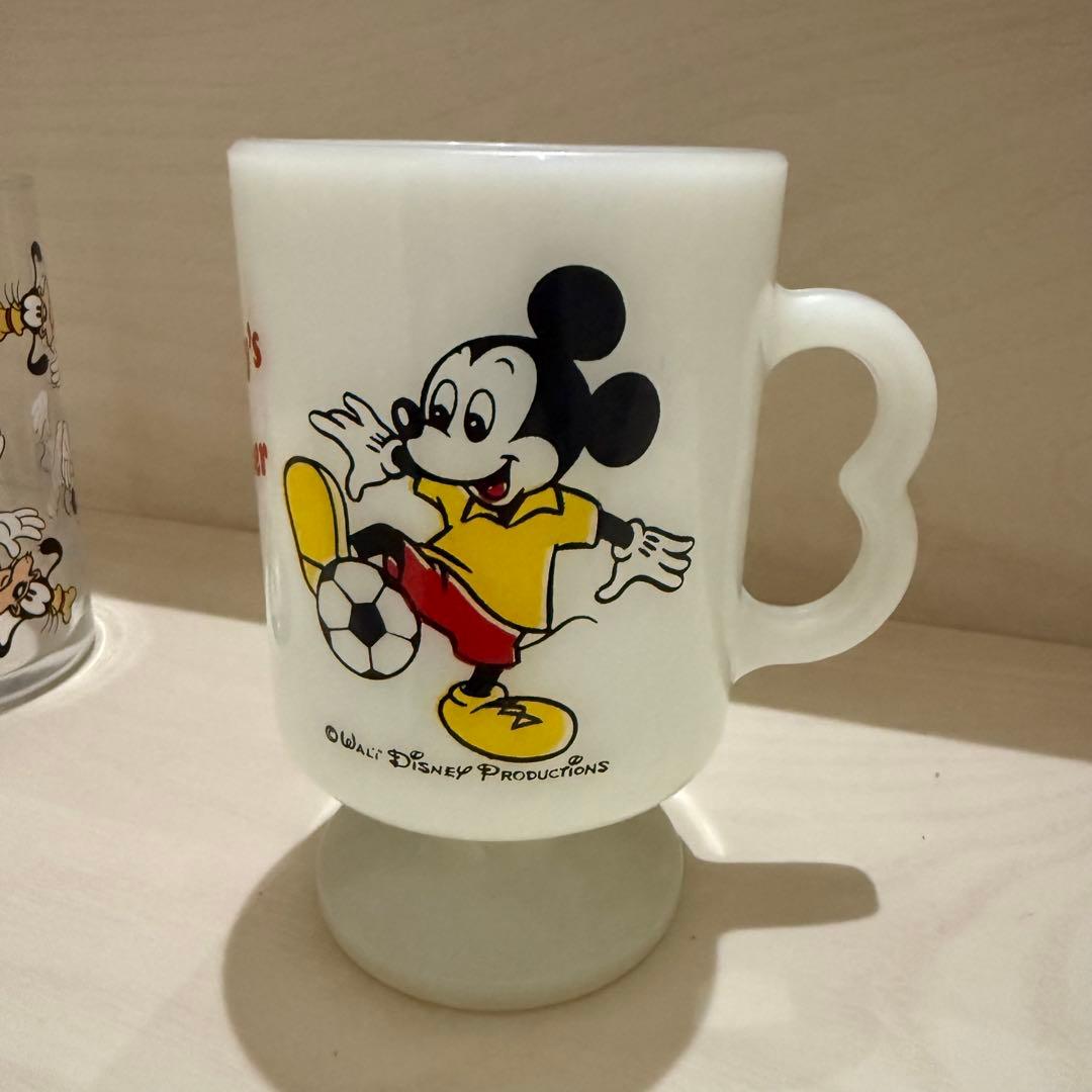 ディズニーランド ディズニー Disney マグカップ グラス レトロ レア