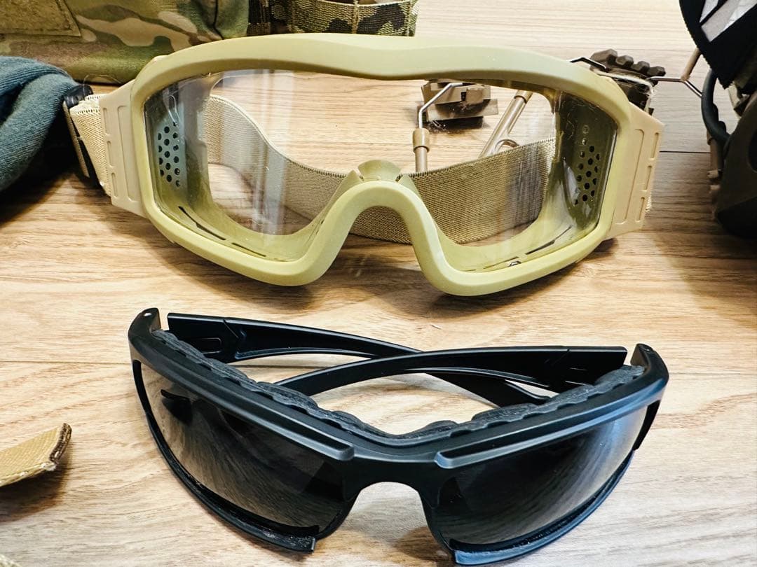 サバゲー装備　ヘルメットベルト　プレートキャリア　おまけ付きセット