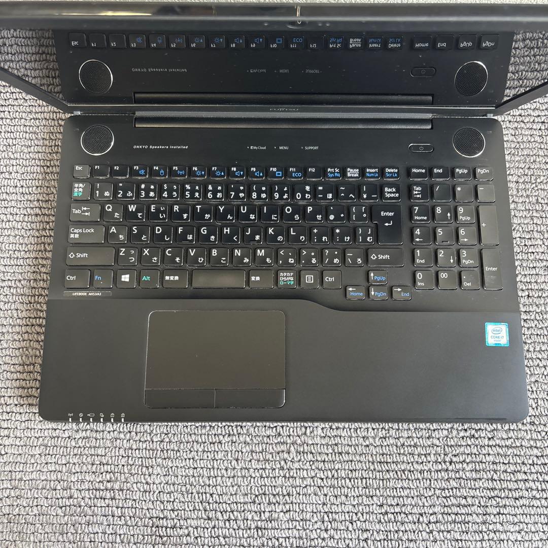 富士通lifebook AH53/A3 i7-6700HQ メモリ4GB