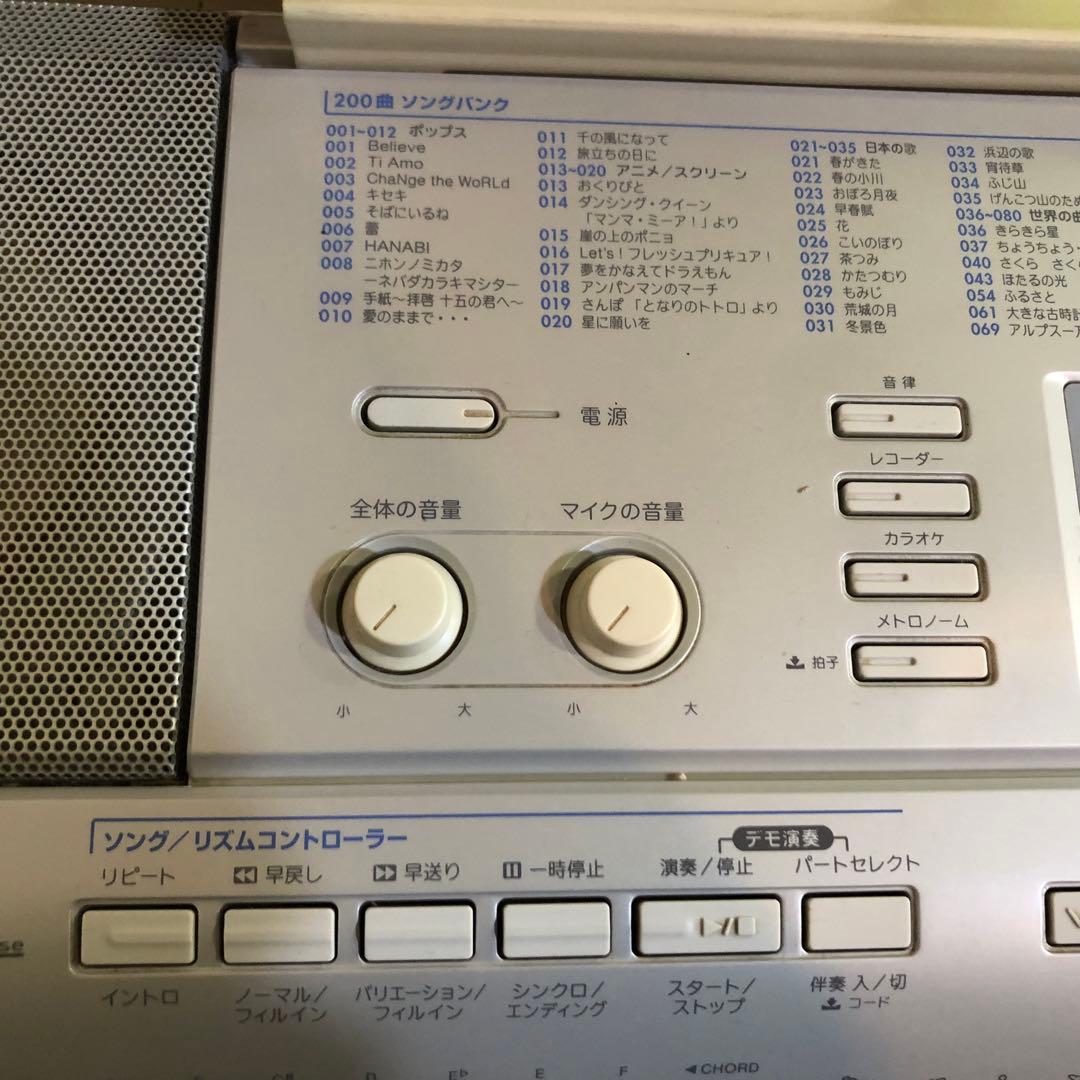 CASIO カシオ 電子 ピアノ キーボード LK-207 光ナビゲーション