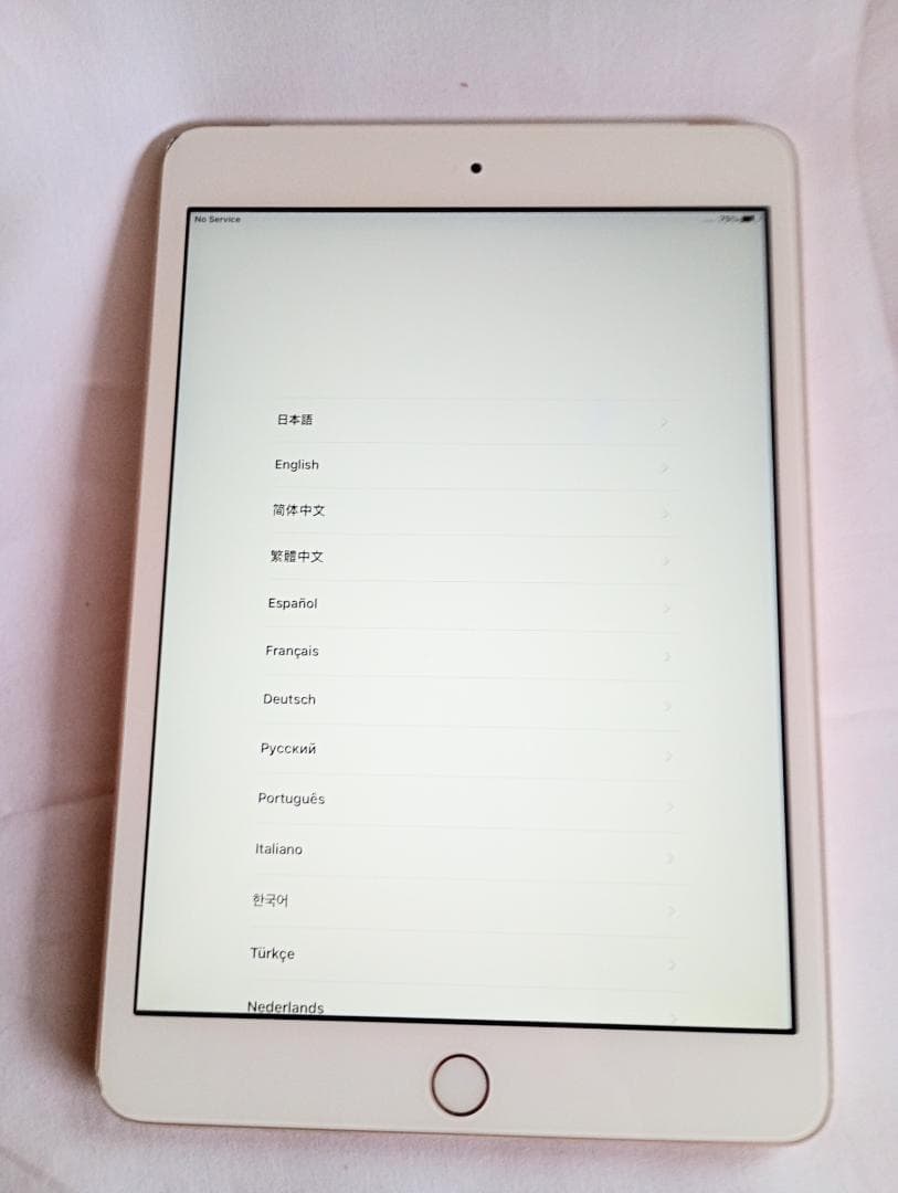 【美品】iPad mini3 64GB Wifi+セルラーモデル ゴールド