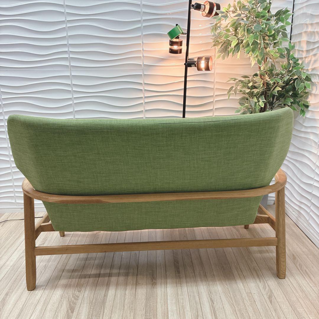 ◇大阪府全域 神戸市 配達料無料！◇NOCE◇ソファ◇2人掛け◇グリーン◇