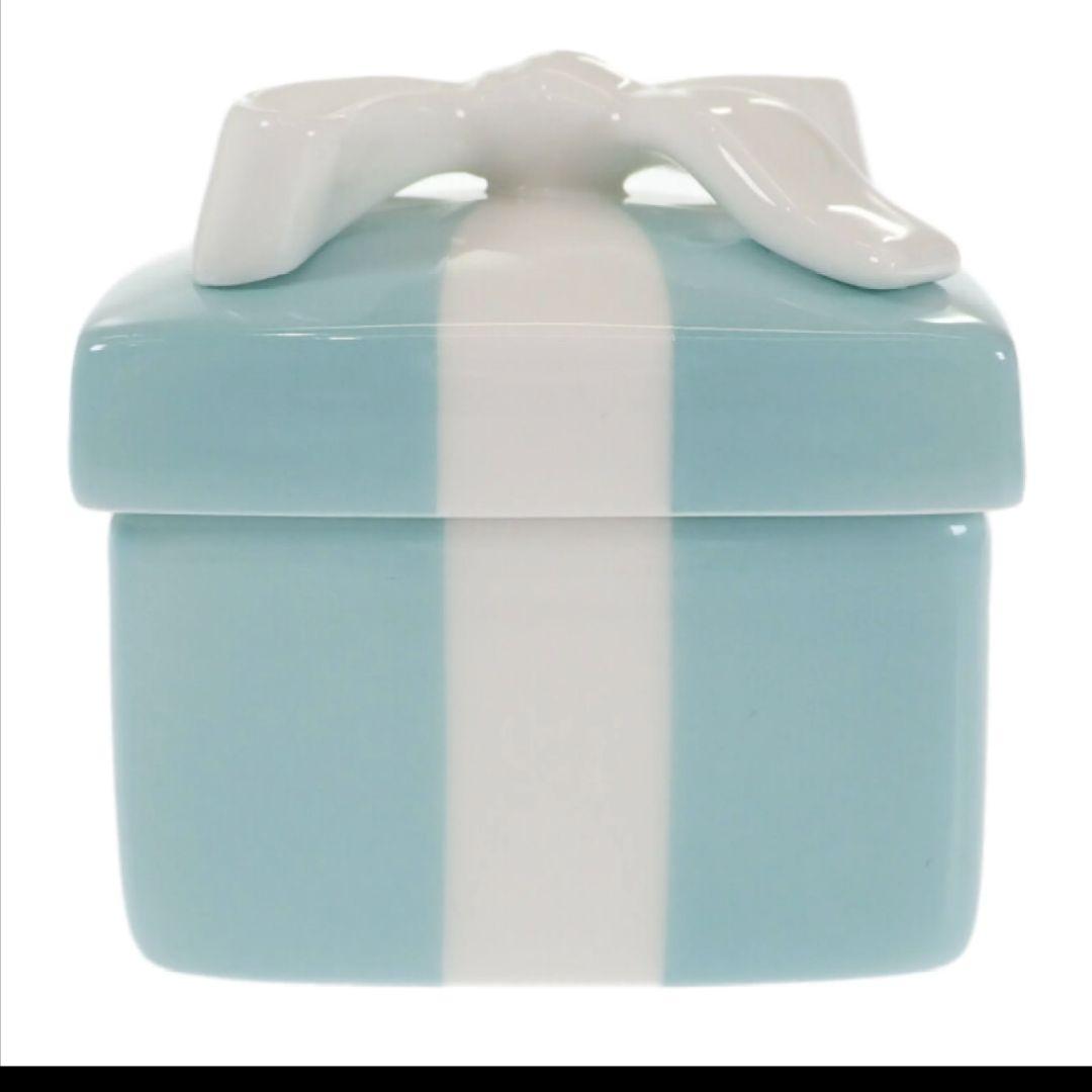 Tiffany プレゼントボックス型 アクセサリーケース