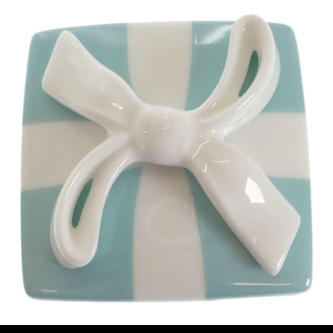 Tiffany プレゼントボックス型 アクセサリーケース