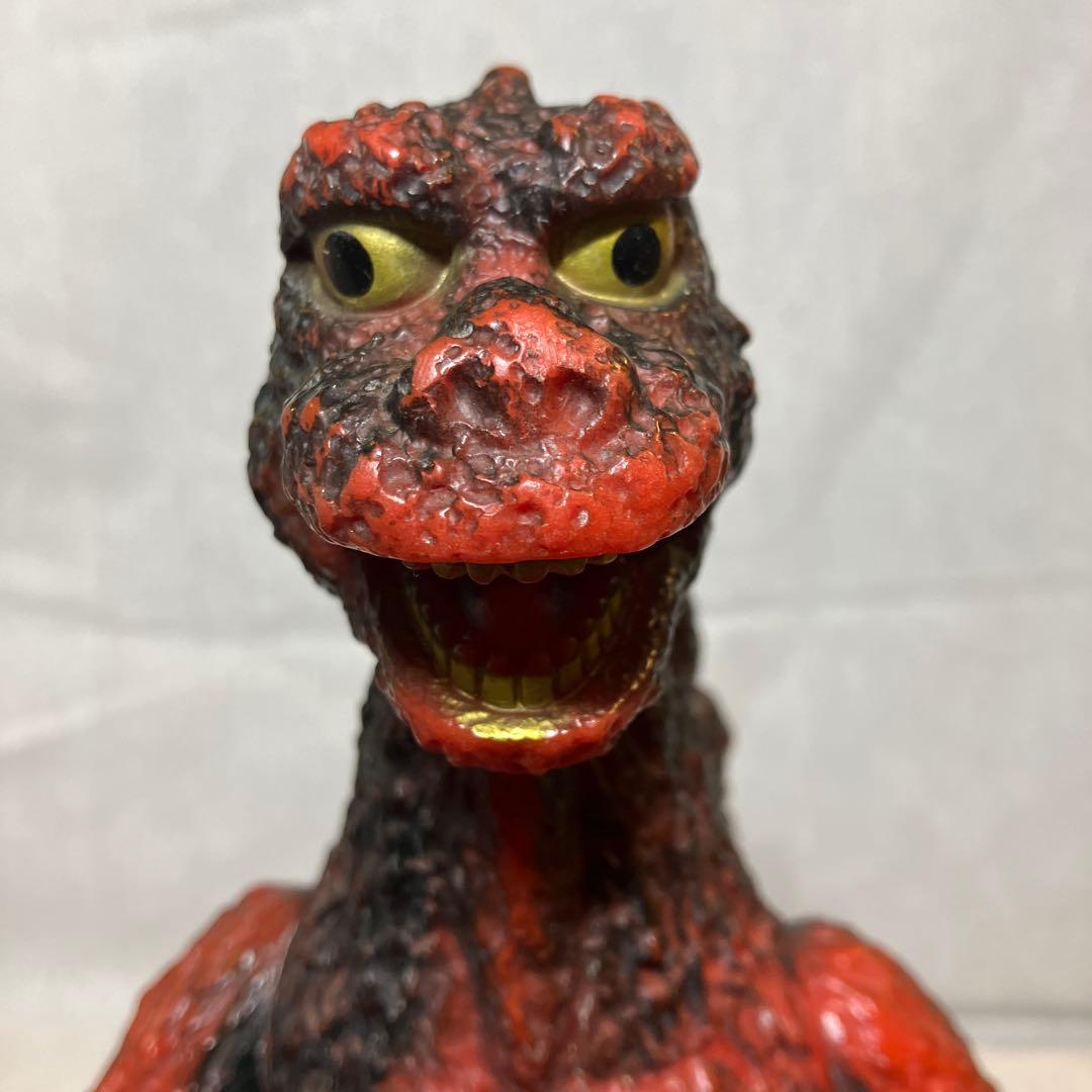 35年物　当時物　グレートザウルス　ゴジラ　ソフビ