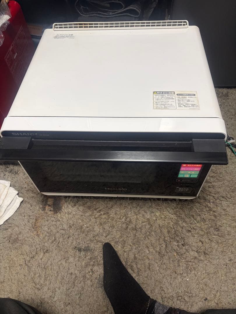 SHARPウォーターオーブンヘルシオ. AX-AW400-W
