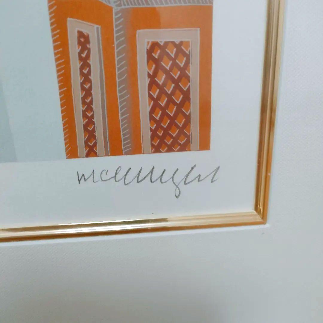 トーマスマックナイト　「アレフカンドラ」シルクスクリーン　保証書あり