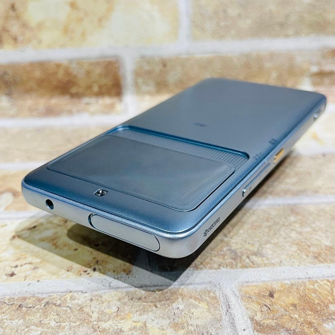 SIMフリー KYOCERA BASIO3 32GB ブルー 電池良好