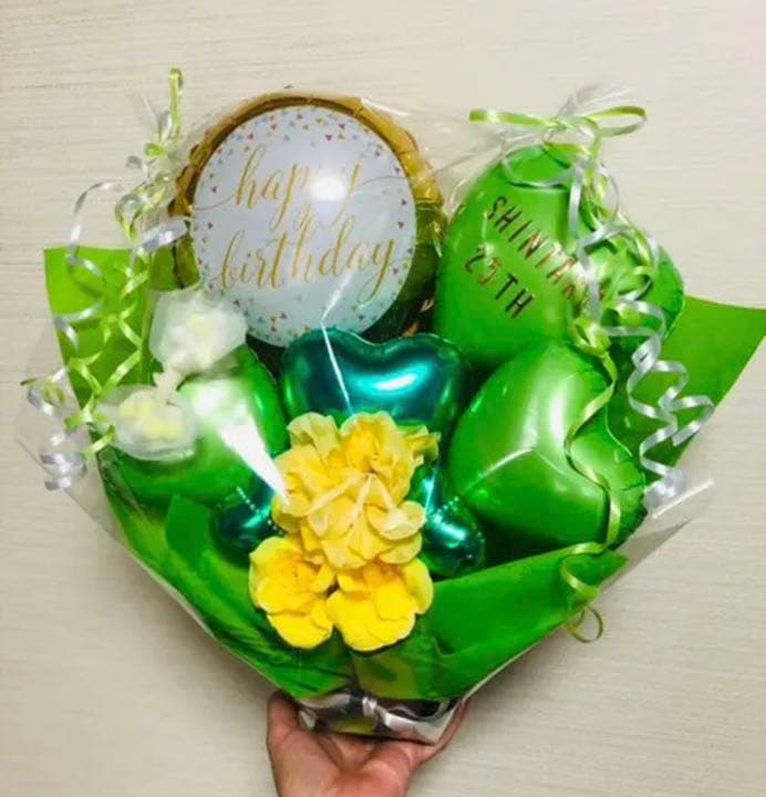 バルーンギフト　推しバルーン　バルーンブーケ　誕生日　生誕祭