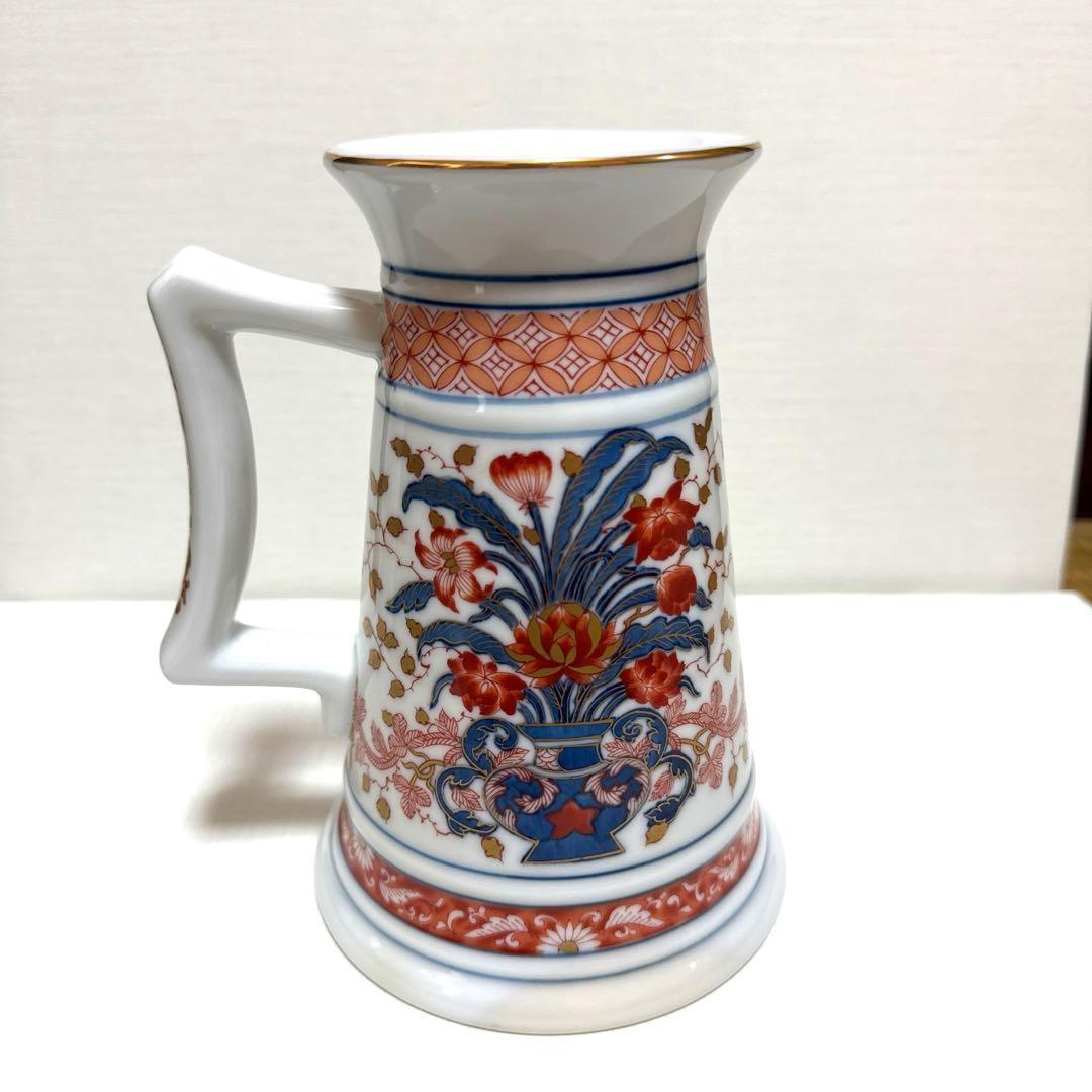 有田焼　其泉窯　手付き水瓶　花瓶