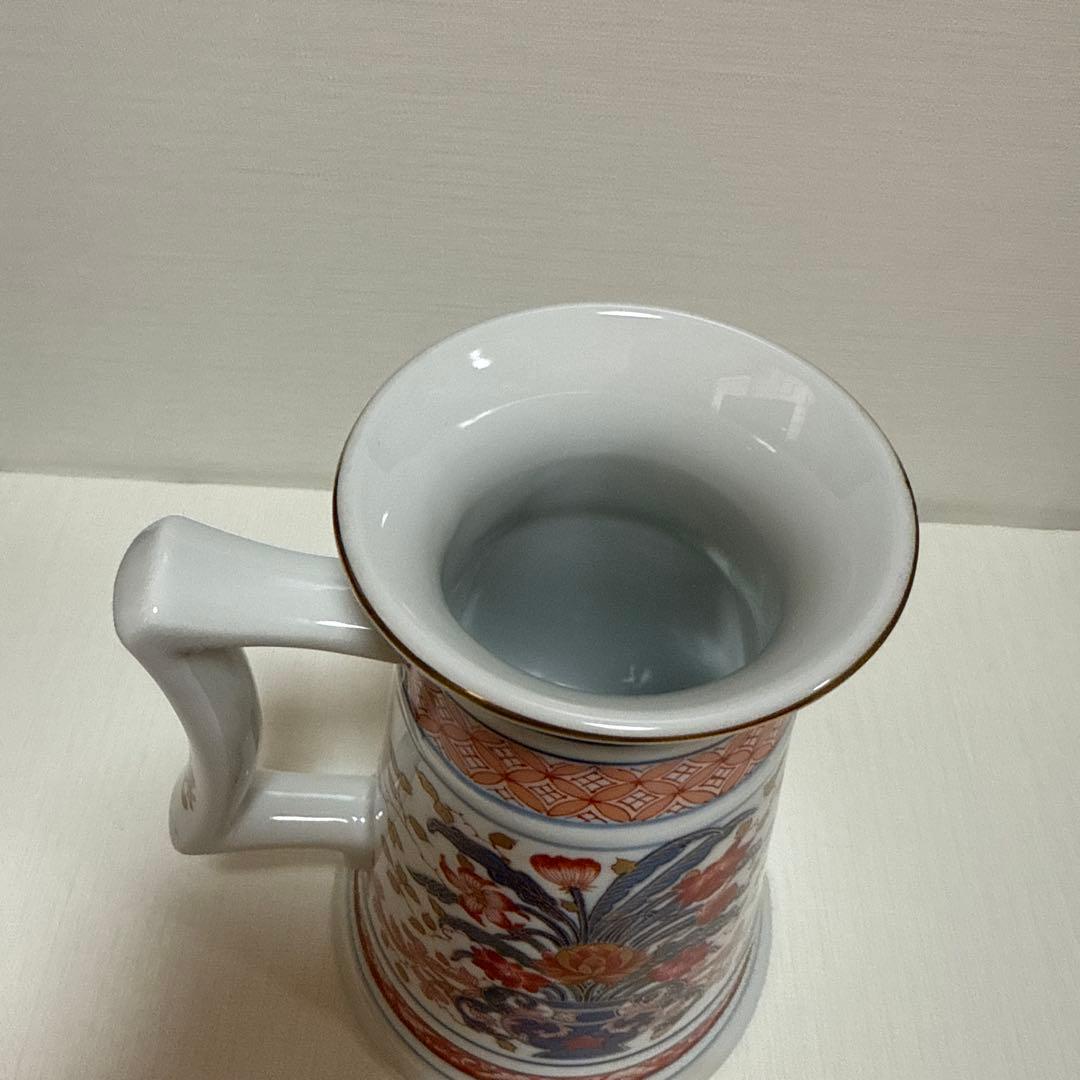 有田焼　其泉窯　手付き水瓶　花瓶