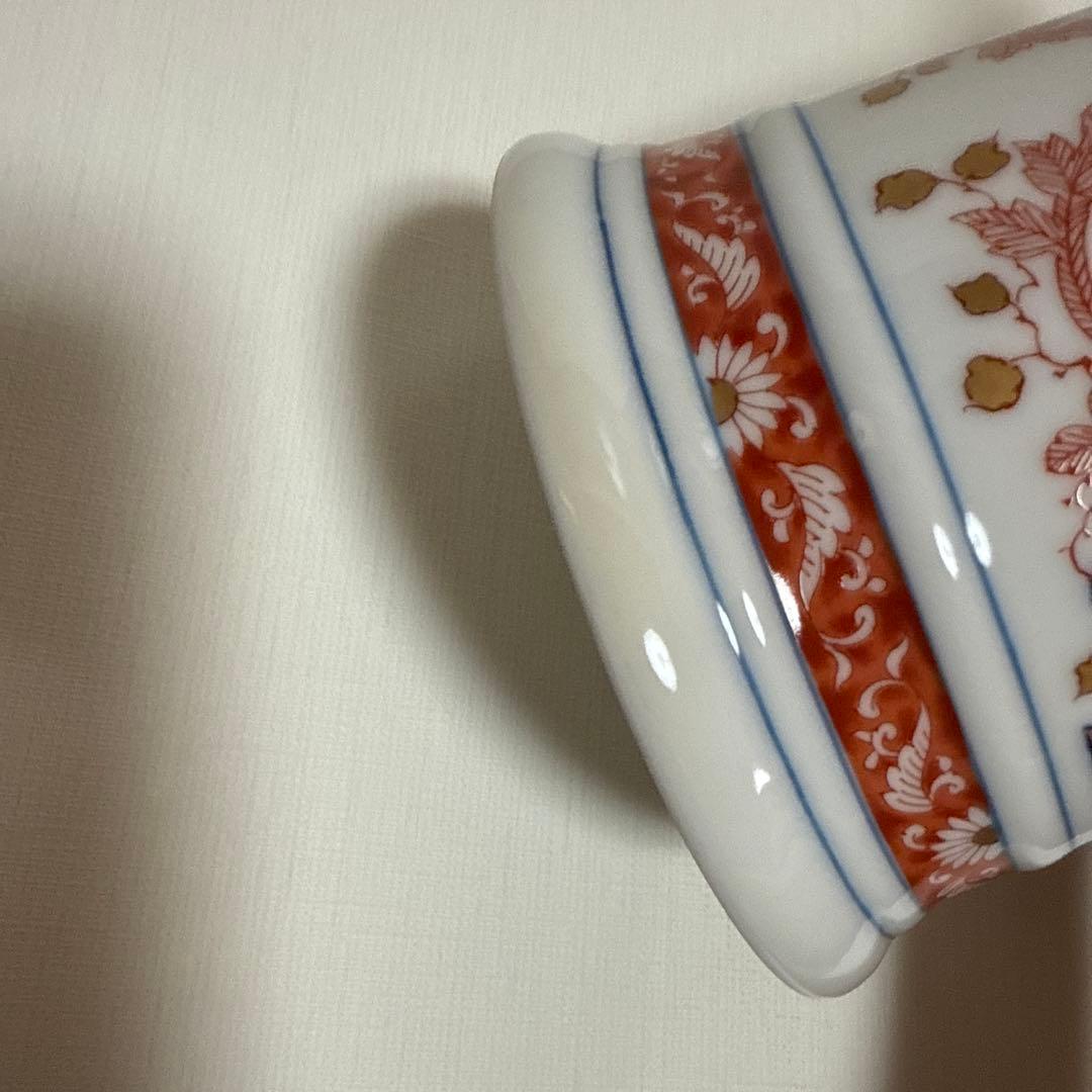 有田焼　其泉窯　手付き水瓶　花瓶