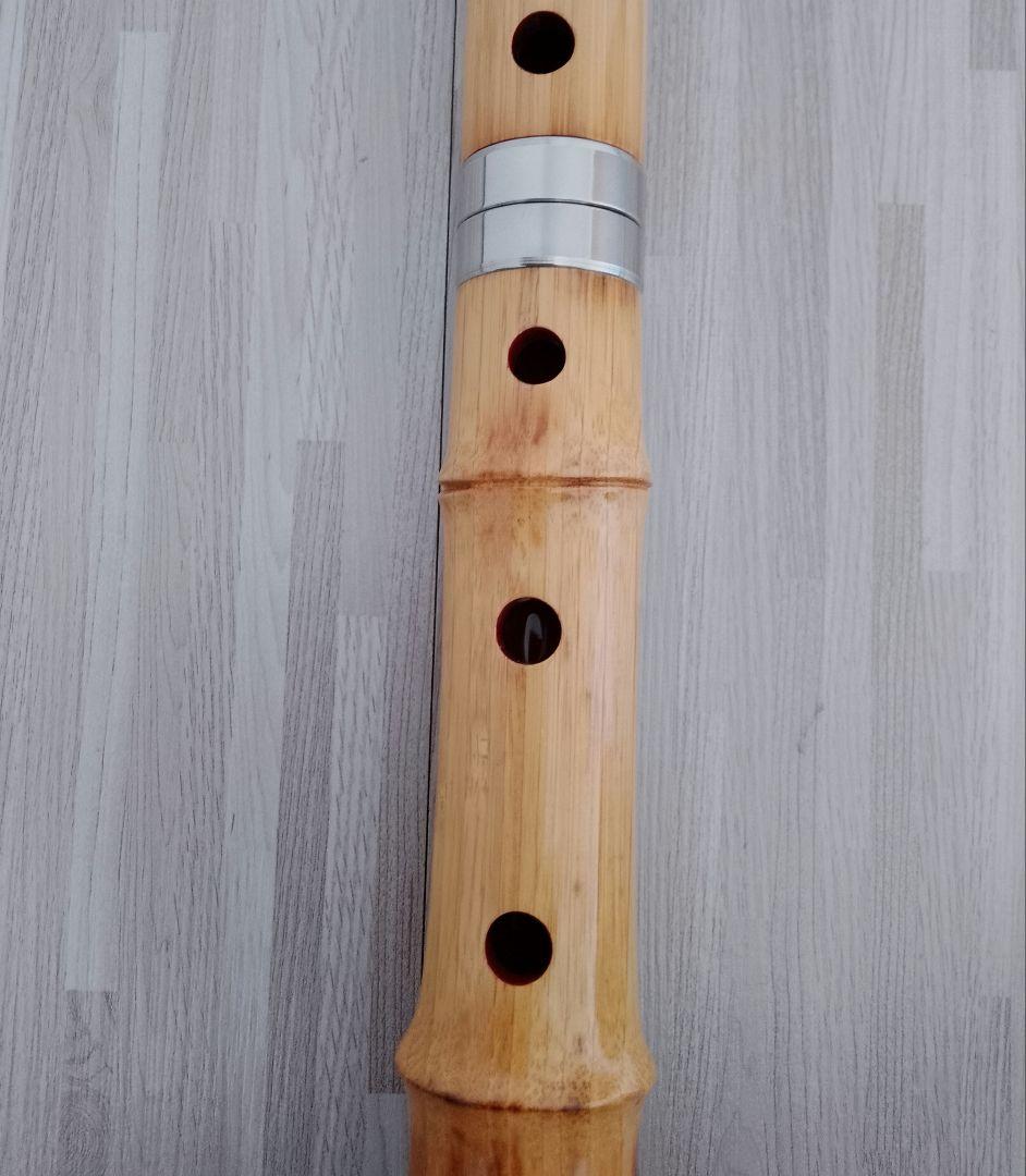 尺八 蝴蝶　合竹　一尺六寸　都山流