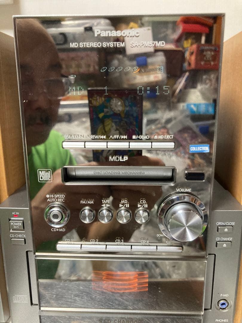パナソニック‼️Panasonic SA-PM57MD MDステレオ