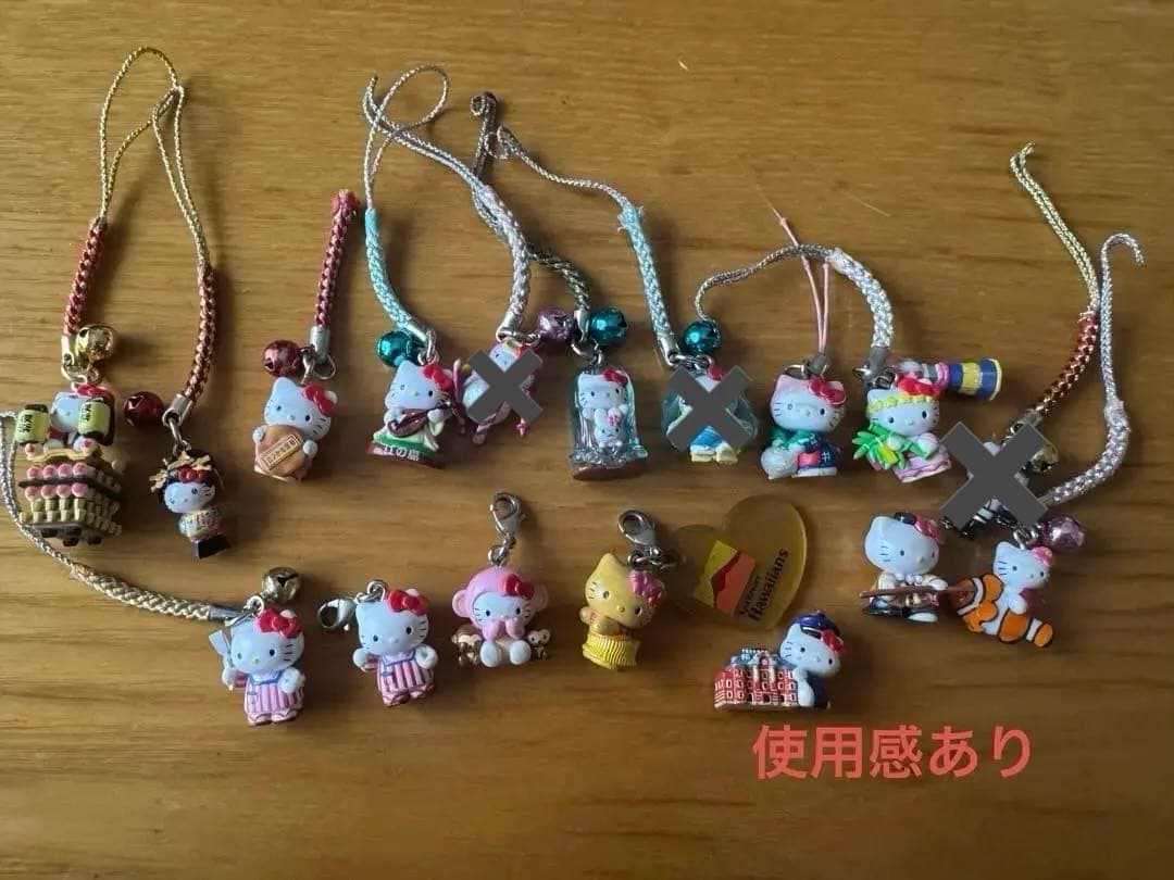 キティちゃん　ご当地ストラップ　まとめ売り