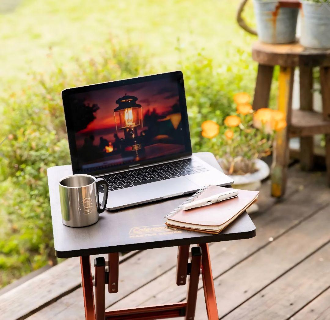 Coleman(コールマン) バタフライ サイドテーブル2個セット特価　極上美品