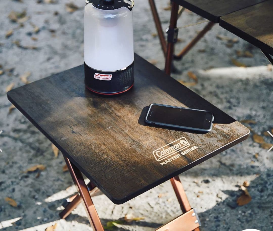 Coleman(コールマン) バタフライ サイドテーブル2個セット特価　極上美品