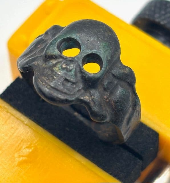 ま*読様 1939’s～★ドイツ国防軍陸軍★Skull Bone Ring★ ミ