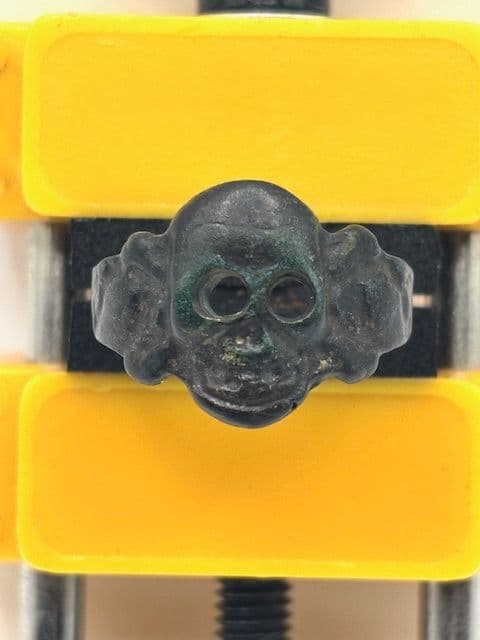 ま*読様 1939’s～★ドイツ国防軍陸軍★Skull Bone Ring★ ミ