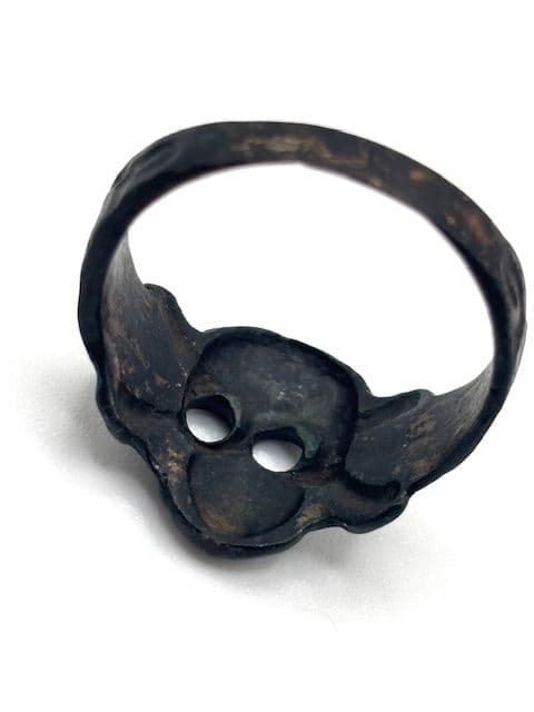 ま*読様 1939’s～★ドイツ国防軍陸軍★Skull Bone Ring★ ミ