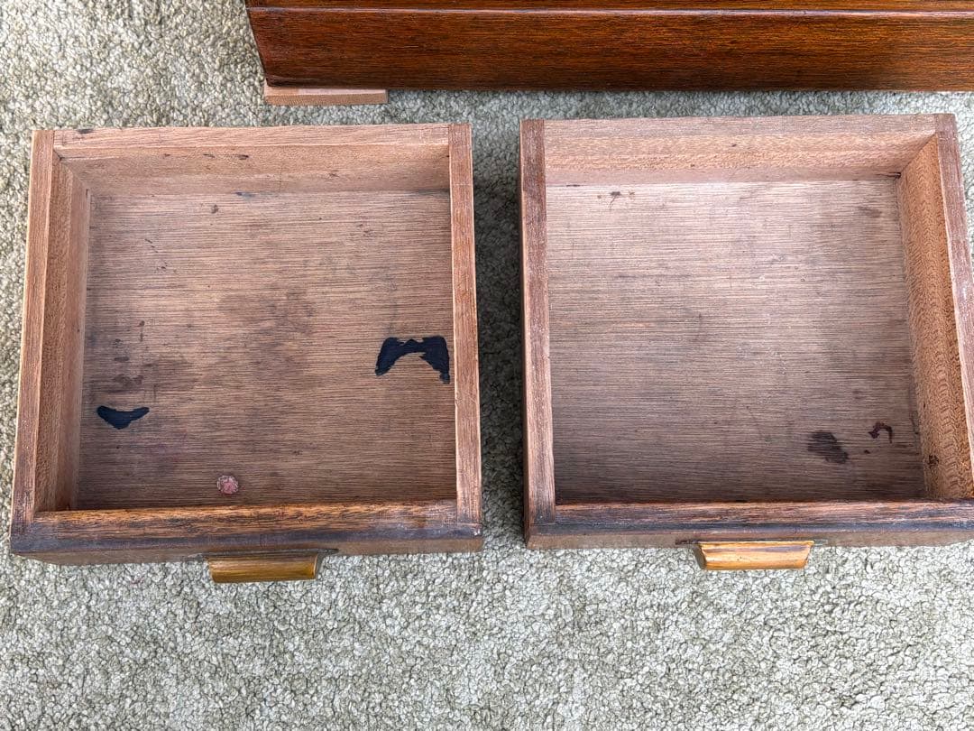 昭和レトロ 木製キャビネット 国産ヴィンテージ 英国調 クラシック 収納棚