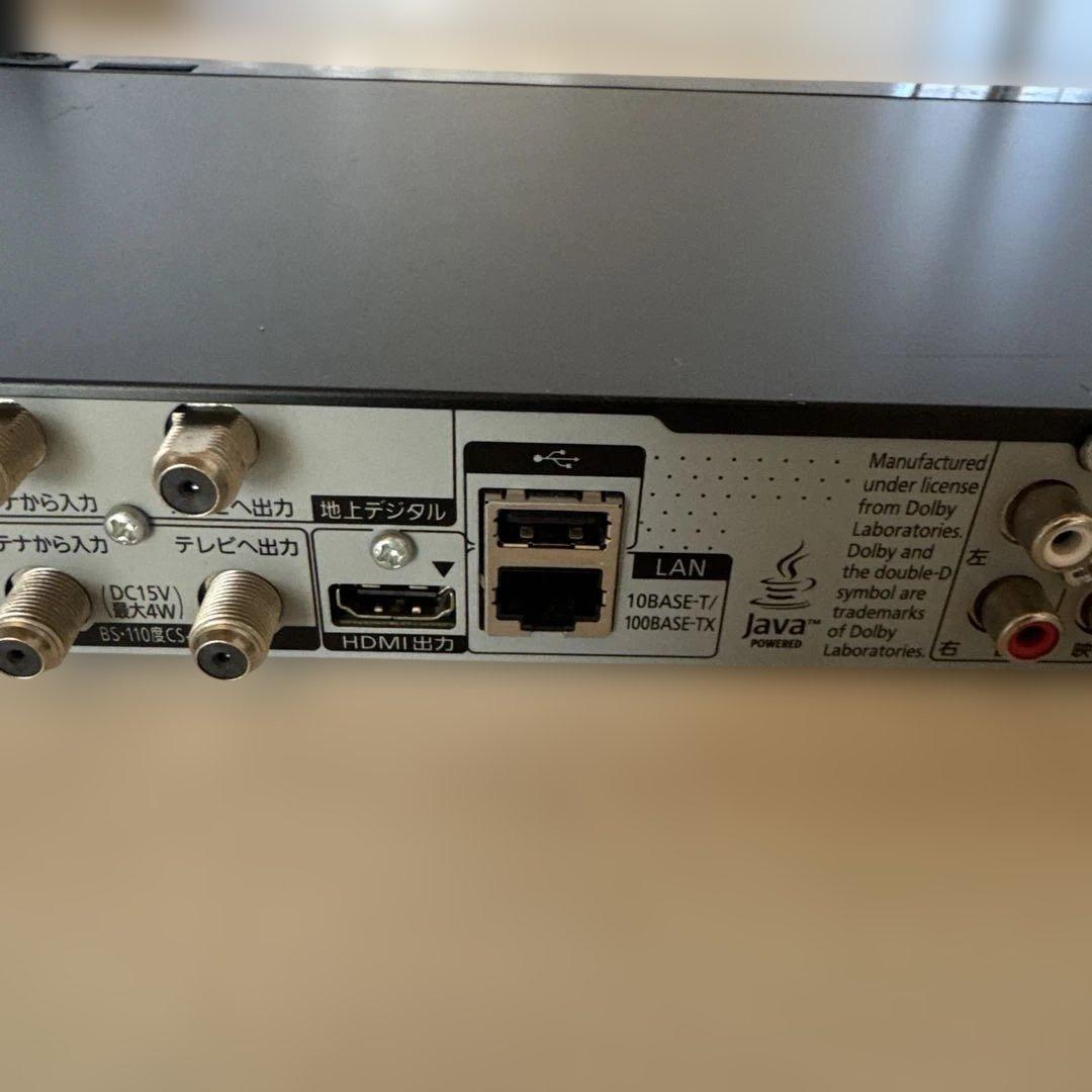 Panasonic ブルーレイレコーダー DMR-BRW1000