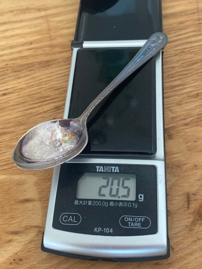 生駒製　純銀　約120g スプーン　シルバー　銀