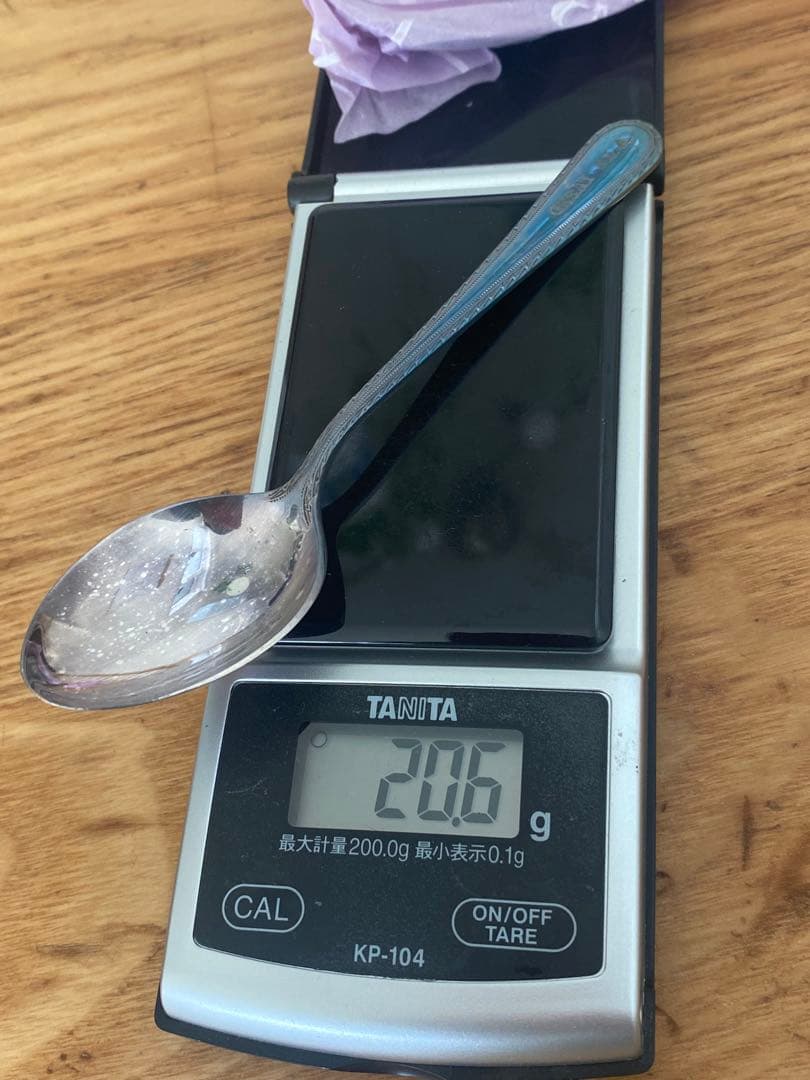 生駒製　純銀　約120g スプーン　シルバー　銀