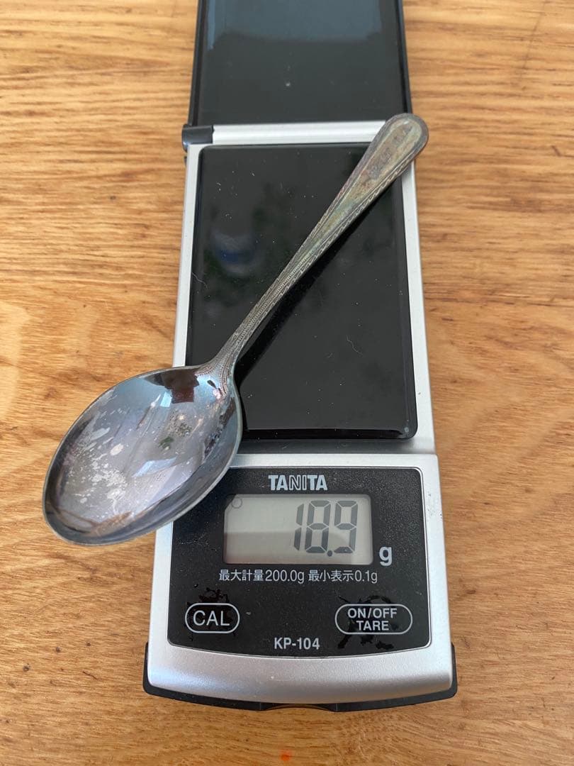 生駒製　純銀　約120g スプーン　シルバー　銀