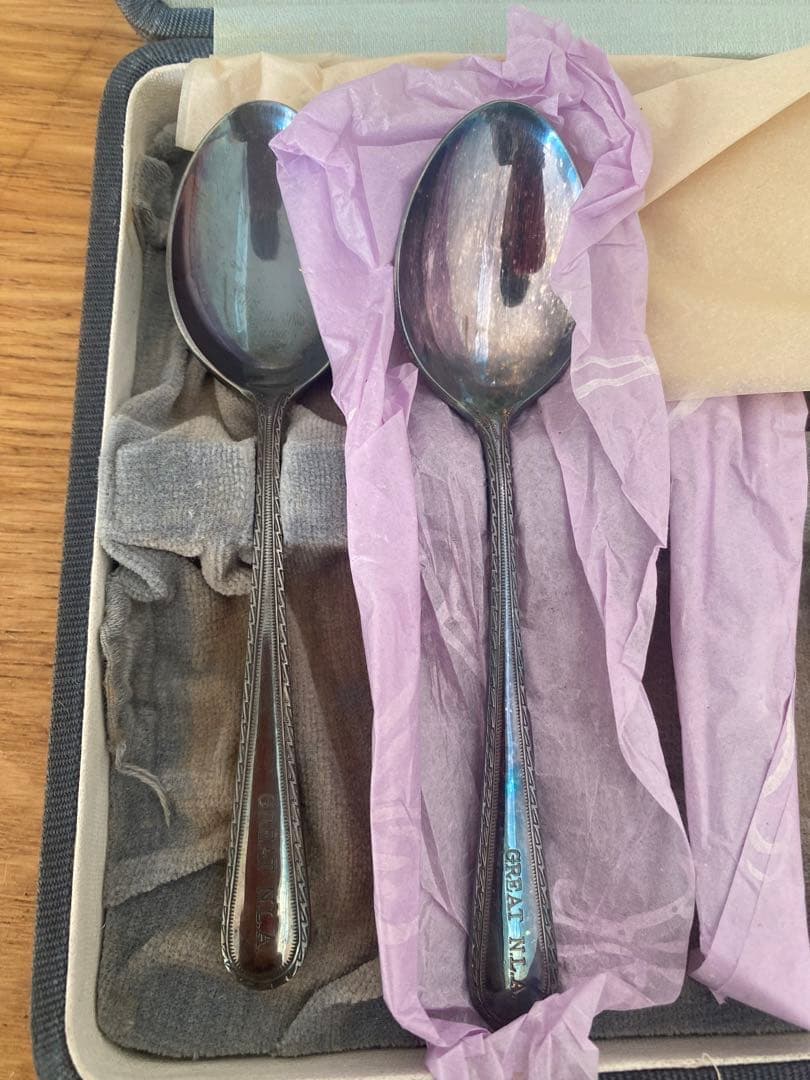 生駒製　純銀　約120g スプーン　シルバー　銀