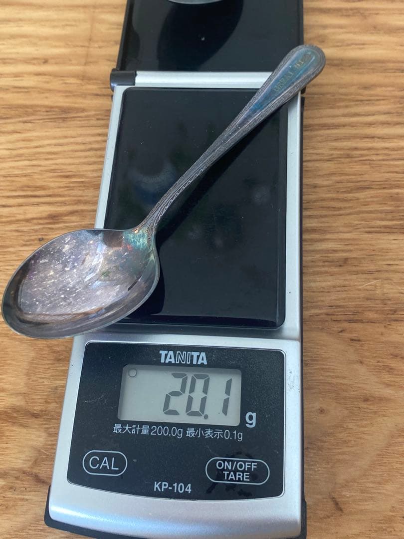 生駒製　純銀　約120g スプーン　シルバー　銀