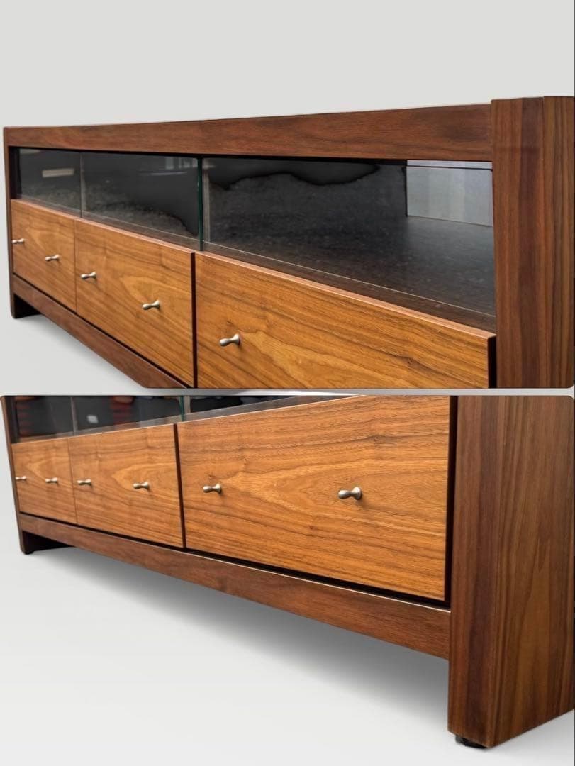 大川家具 広松木工 ベロイデア テレビ台 TVボード ウォールナット 北欧