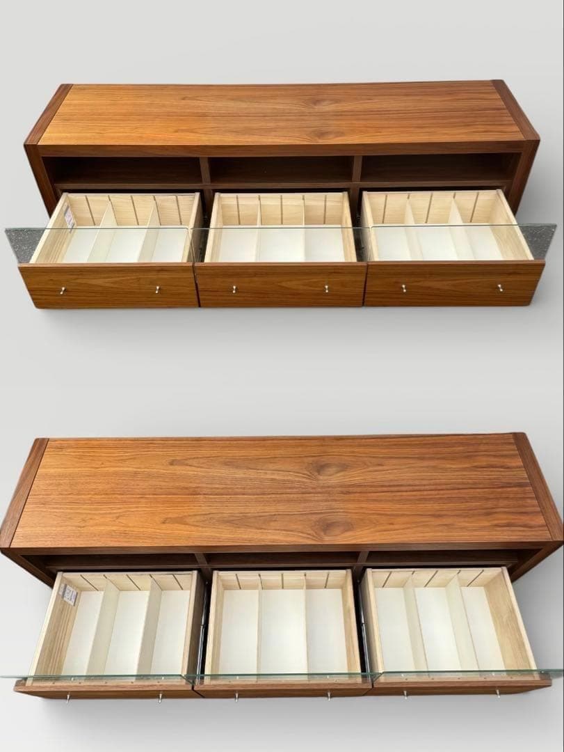 大川家具 広松木工 ベロイデア テレビ台 TVボード ウォールナット 北欧