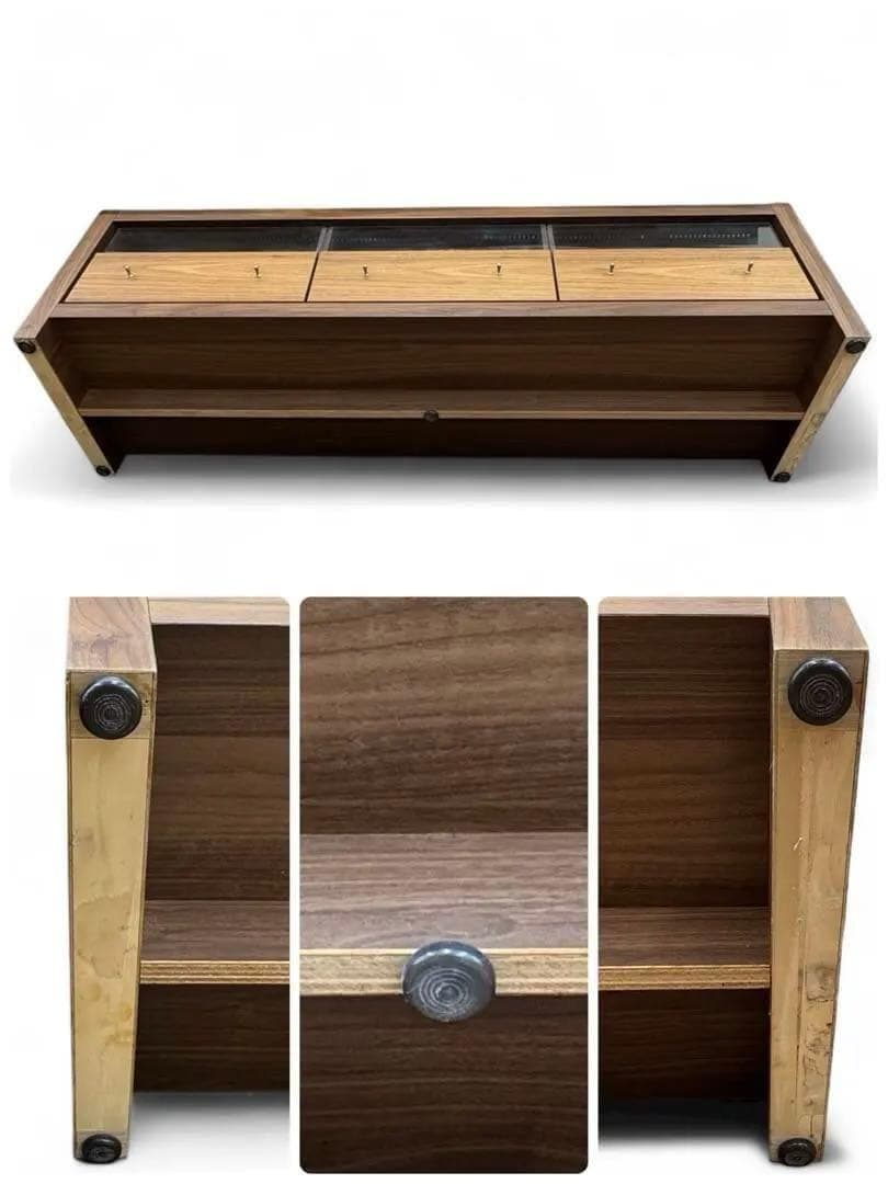 大川家具 広松木工 ベロイデア テレビ台 TVボード ウォールナット 北欧