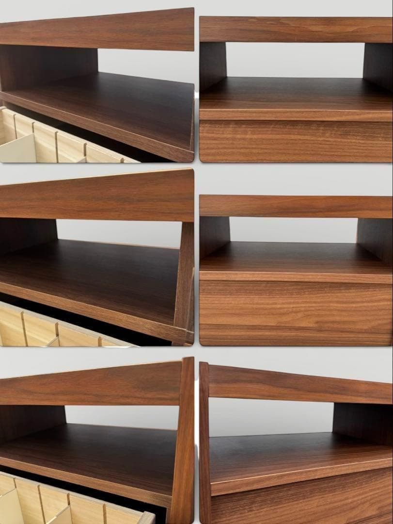 大川家具 広松木工 ベロイデア テレビ台 TVボード ウォールナット 北欧