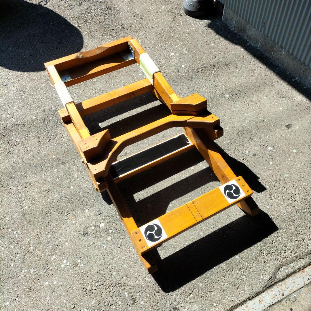 mura様　ご依頼商品　長胴太鼓　桶胴太鼓　斜め打ち太鼓台中古品③