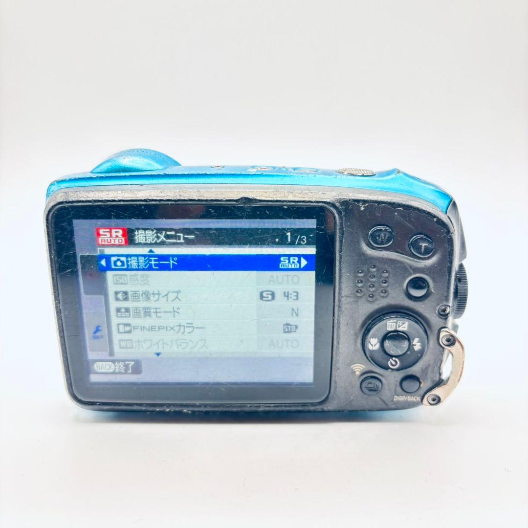 FUJIFILM Finepix XP130 ブルー 新品バッテリー付 防水