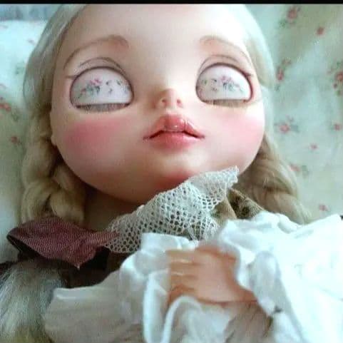 s*9様 値下げ中]ブライスドールカスタム&海外作家様アウトフィットセット モヘ