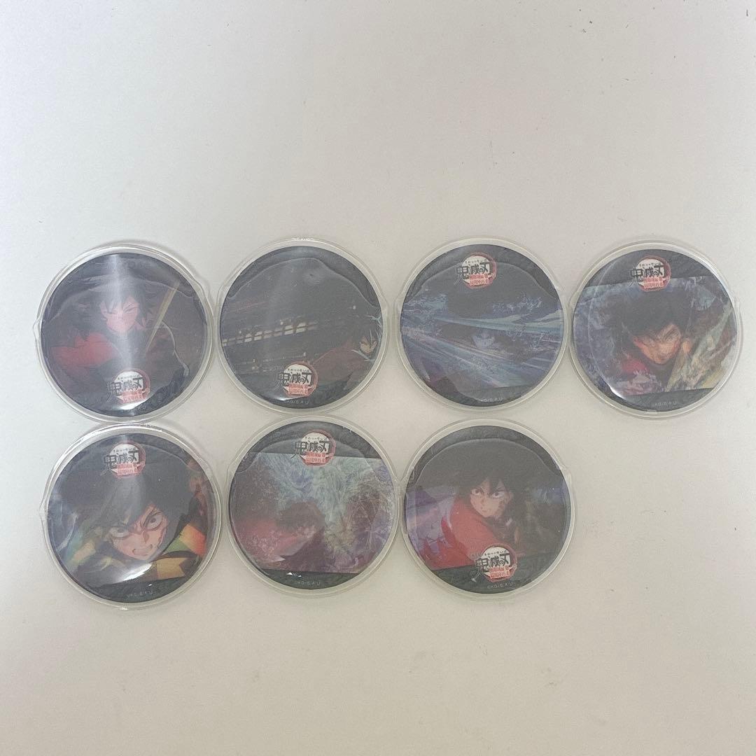 水の呼吸ランダムアクションアニメーション缶バッジ（7種） コンプリートセット